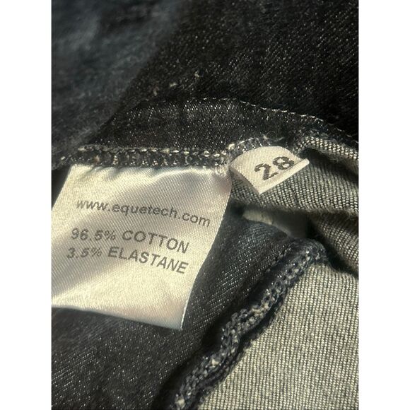 EQUETECH WOMENS DENIM GRIP BREECHES Size 28 (5693) - Picture 7 of 7
